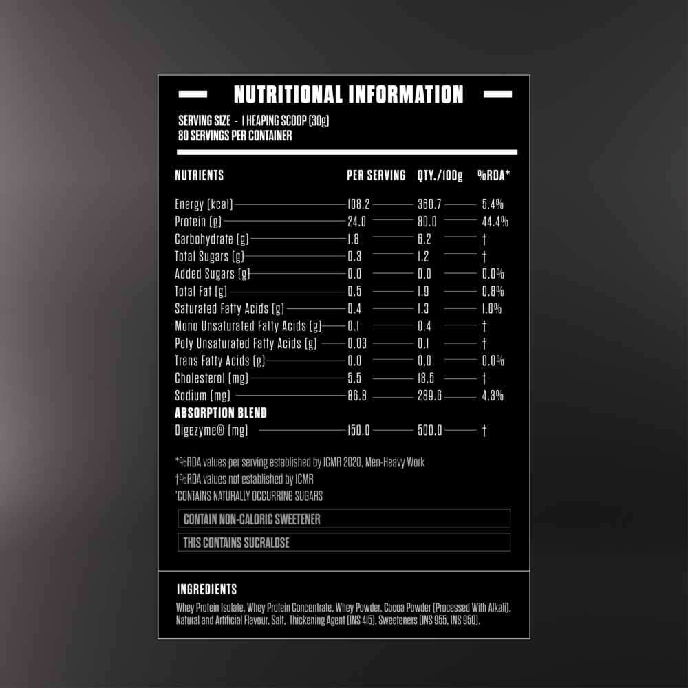 The Priority Whey Protein 5LBS - Thumbnail